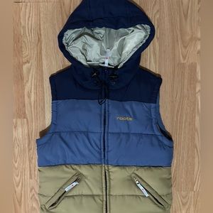 ROOTS CANADA Unisex Winter Vest Multicolor Vest